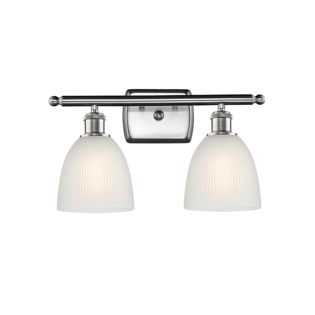 Innovations Ballston 516-2W-SN-G381-LED Bath Vanity Light 16 in. wide - Brushed Satin Nickel
