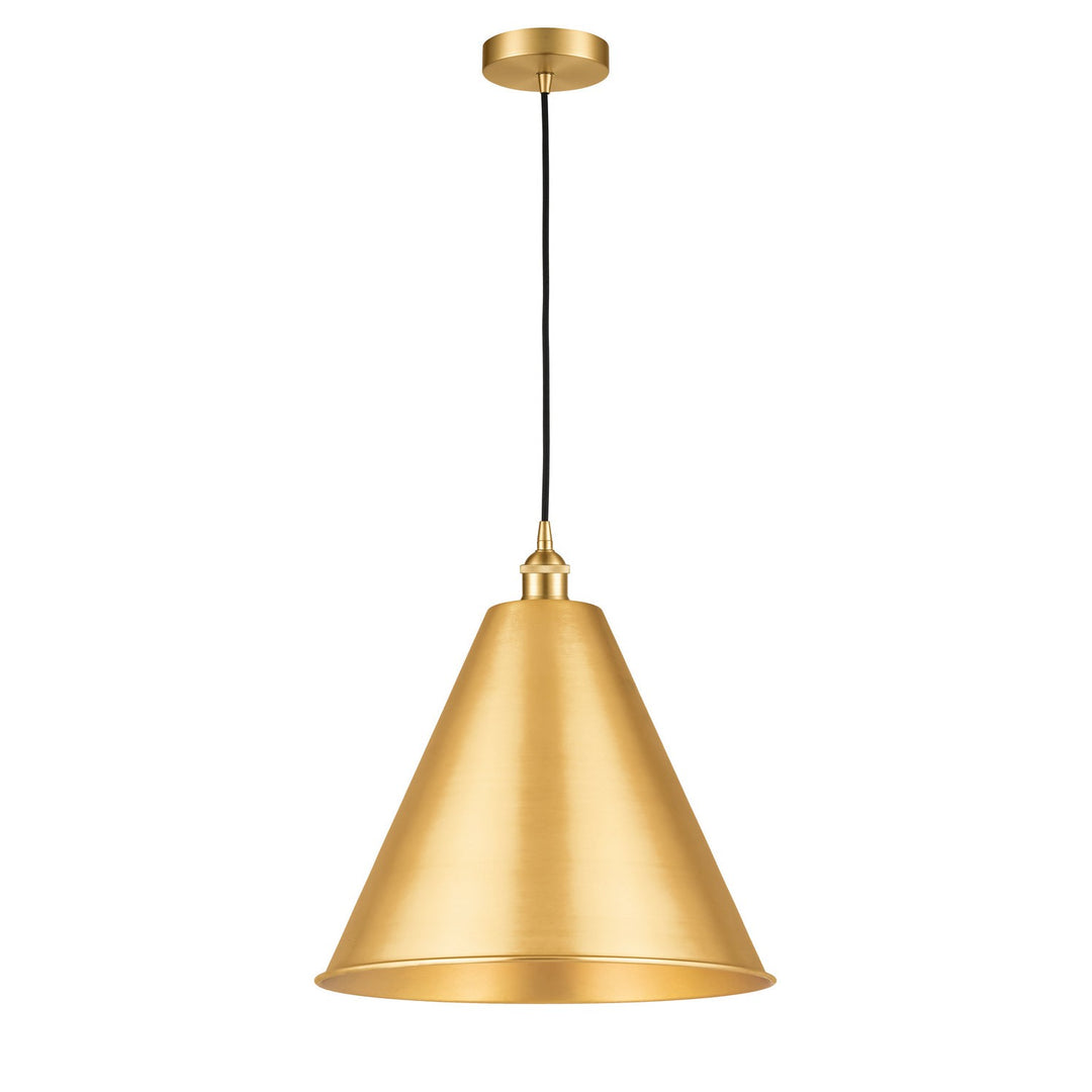 Innovations Edison 616-1P-SG-MBC-16-SG-LED Pendant Light - Satin Gold