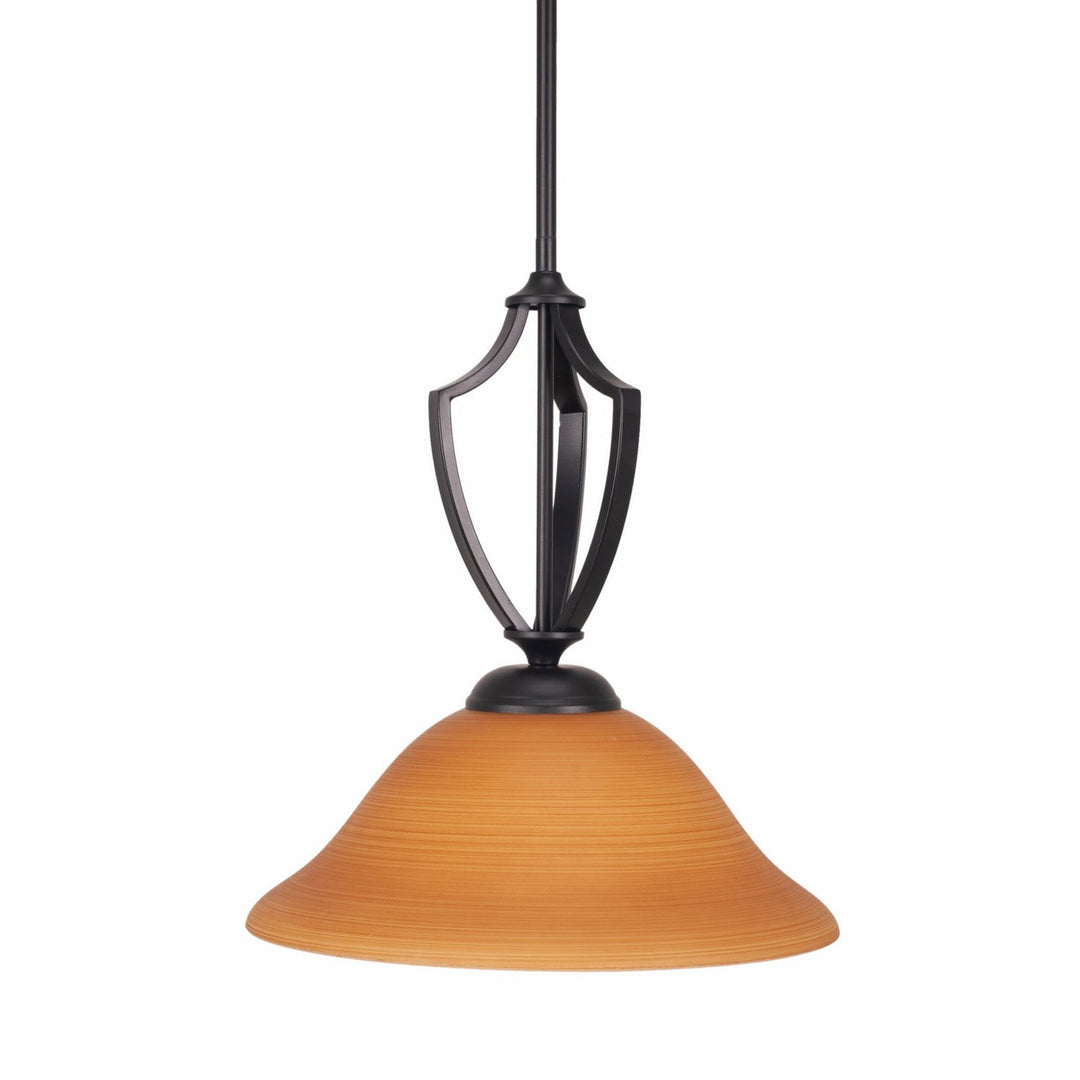 Toltec Zilo 562-mb-624 Pendant Light - Matte Black