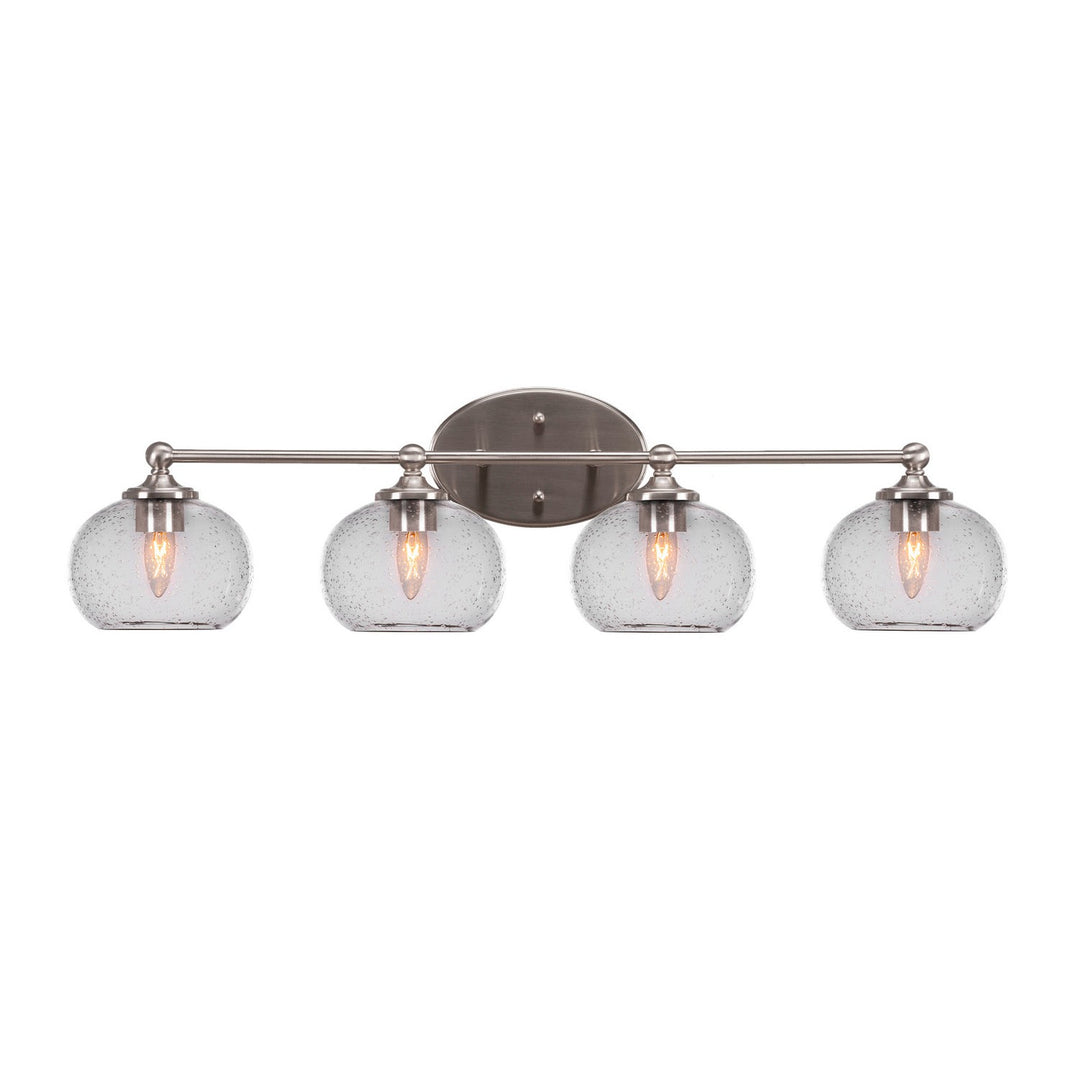 Toltec Capri 5914-bn-202 Bath Vanity Light 32 in. wide - Brushed Nickel