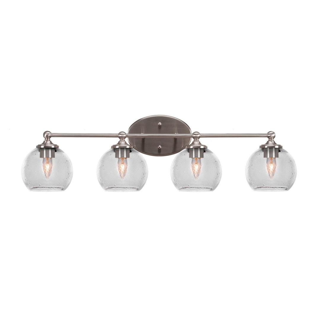 Toltec Capri 5914-bn-4100 Bath Vanity Light 31 in. wide - Brushed Nickel