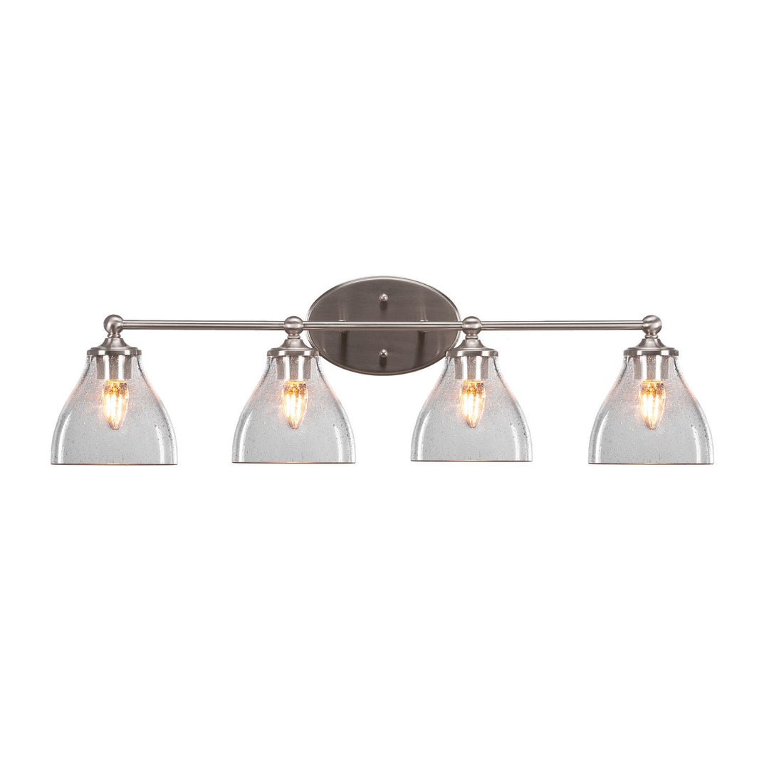 Toltec Capri 5914-bn-4760 Bath Vanity Light 32 in. wide - Brushed Nickel