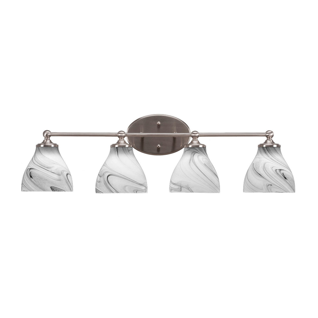 Toltec Capri 5914-bn-4769 Bath Vanity Light 32 in. wide - Brushed Nickel