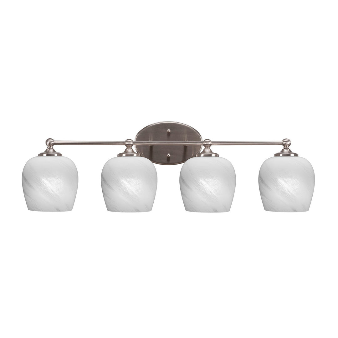 Toltec Capri 5914-bn-4811 Bath Vanity Light 31 in. wide - Brushed Nickel