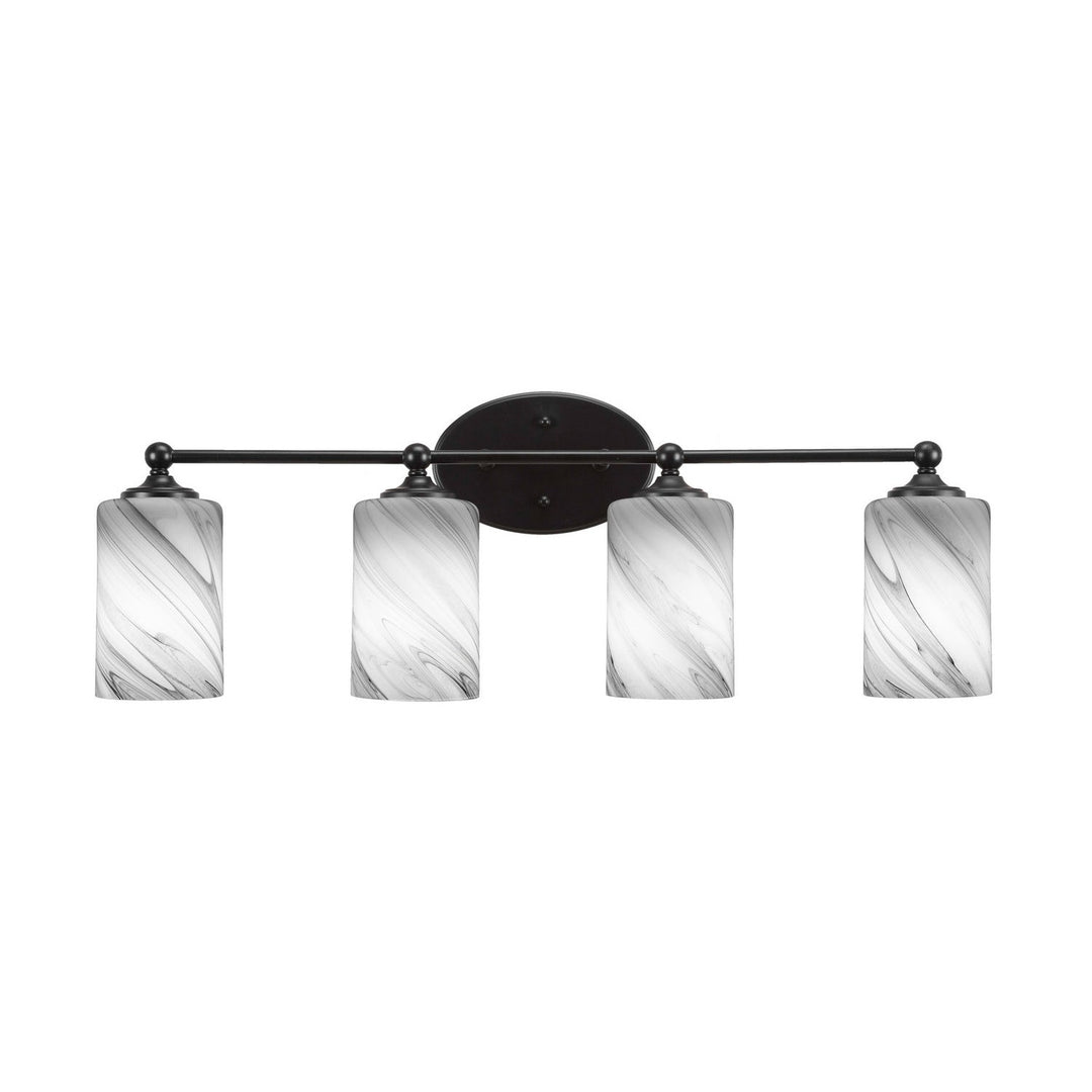 Toltec Capri 5914-mb-3009 Bath Vanity Light 29 in. wide - Brushed Nickel