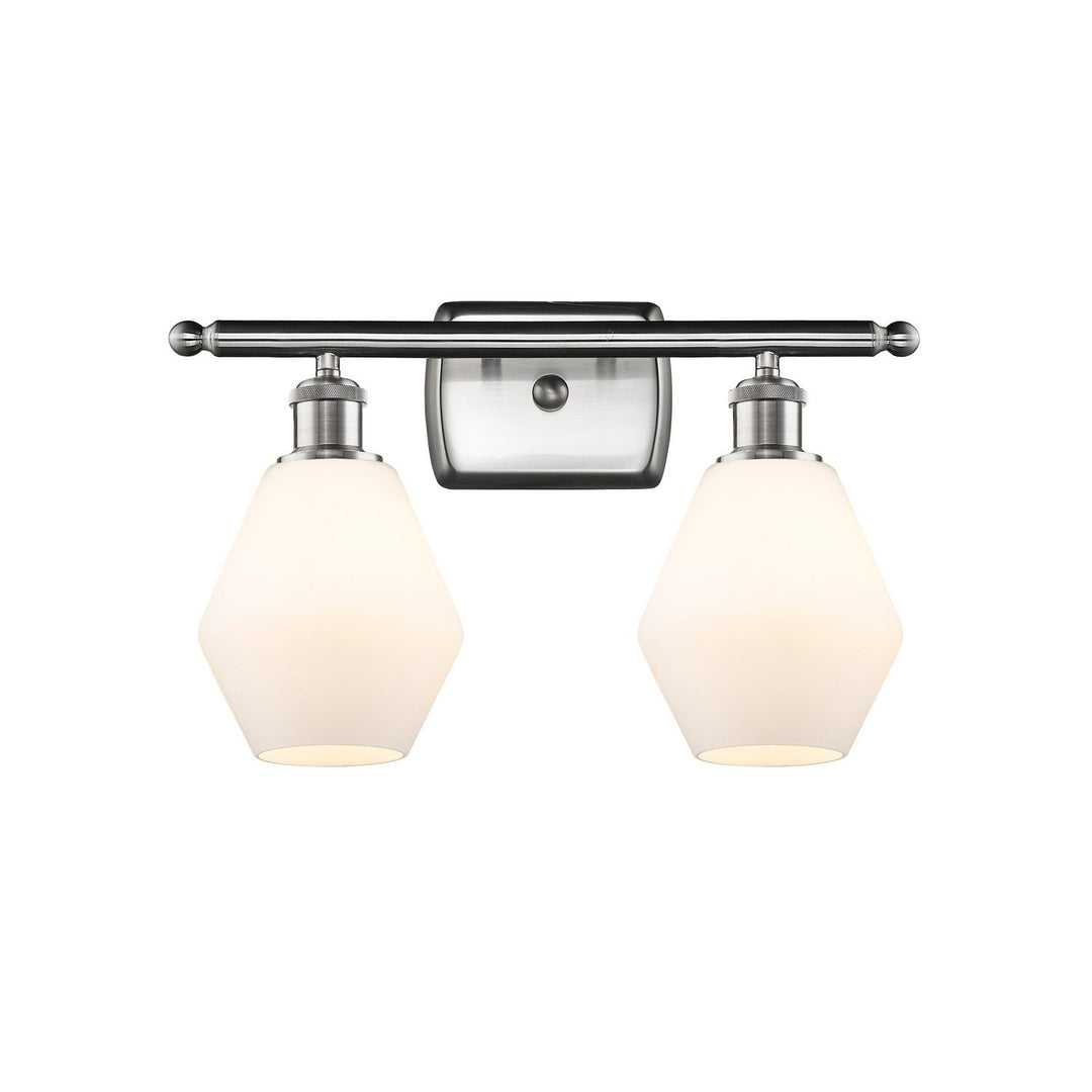 Innovations Ballston 516-2W-SN-G651-6-LED Bath Vanity Light 16 in. wide - Brushed Satin Nickel