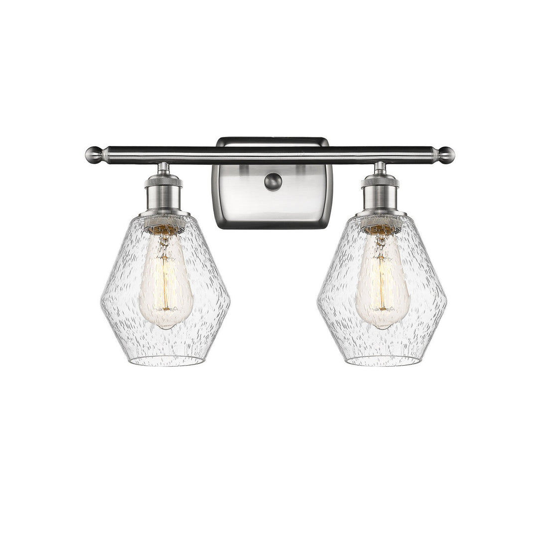 Innovations Ballston 516-2W-SN-G654-6-LED Bath Vanity Light 16 in. wide - Brushed Satin Nickel