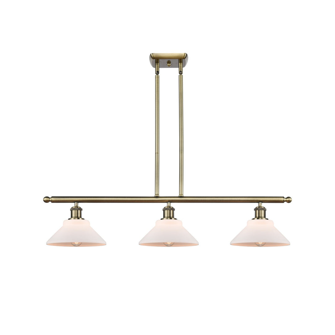 Innovations Ballston 516-3I-AB-G131 Pendant Light - Antique Brass