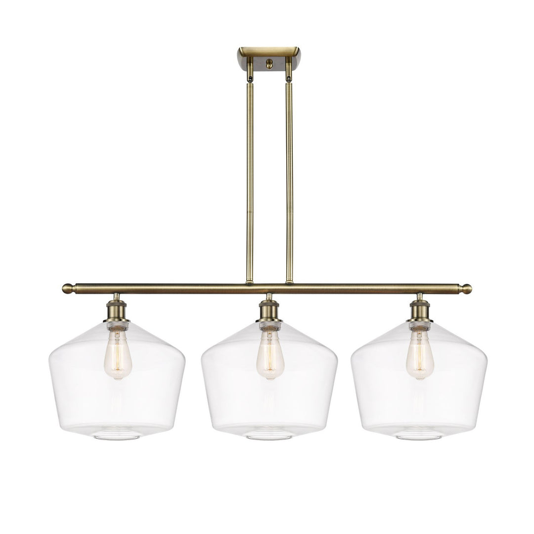 Innovations Ballston 516-3I-AB-G652-12 Pendant Light - Antique Brass