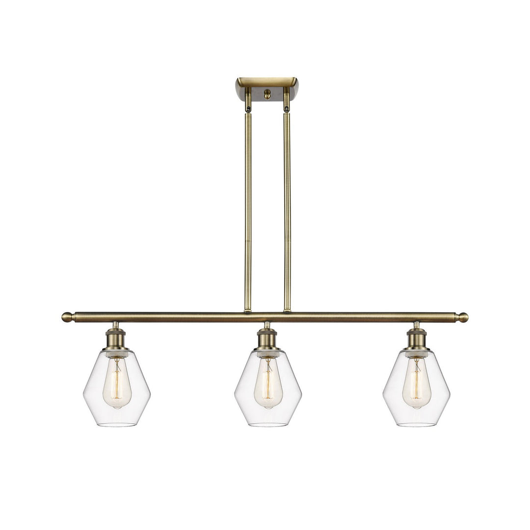 Innovations Ballston 516-3I-AB-G652-6-LED Pendant Light - Antique Brass