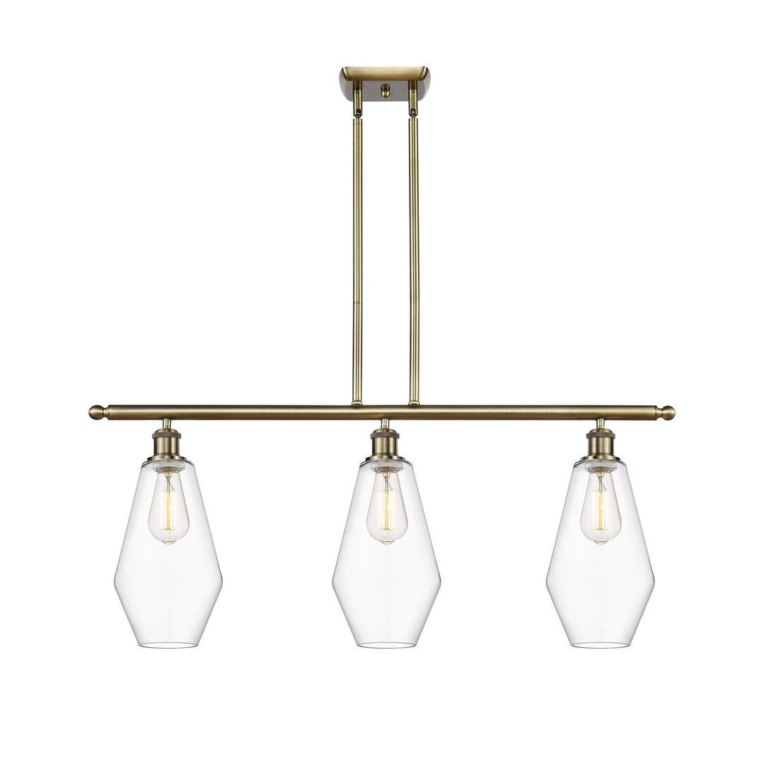 Innovations Ballston 516-3I-AB-G652-7 Pendant Light - Antique Brass