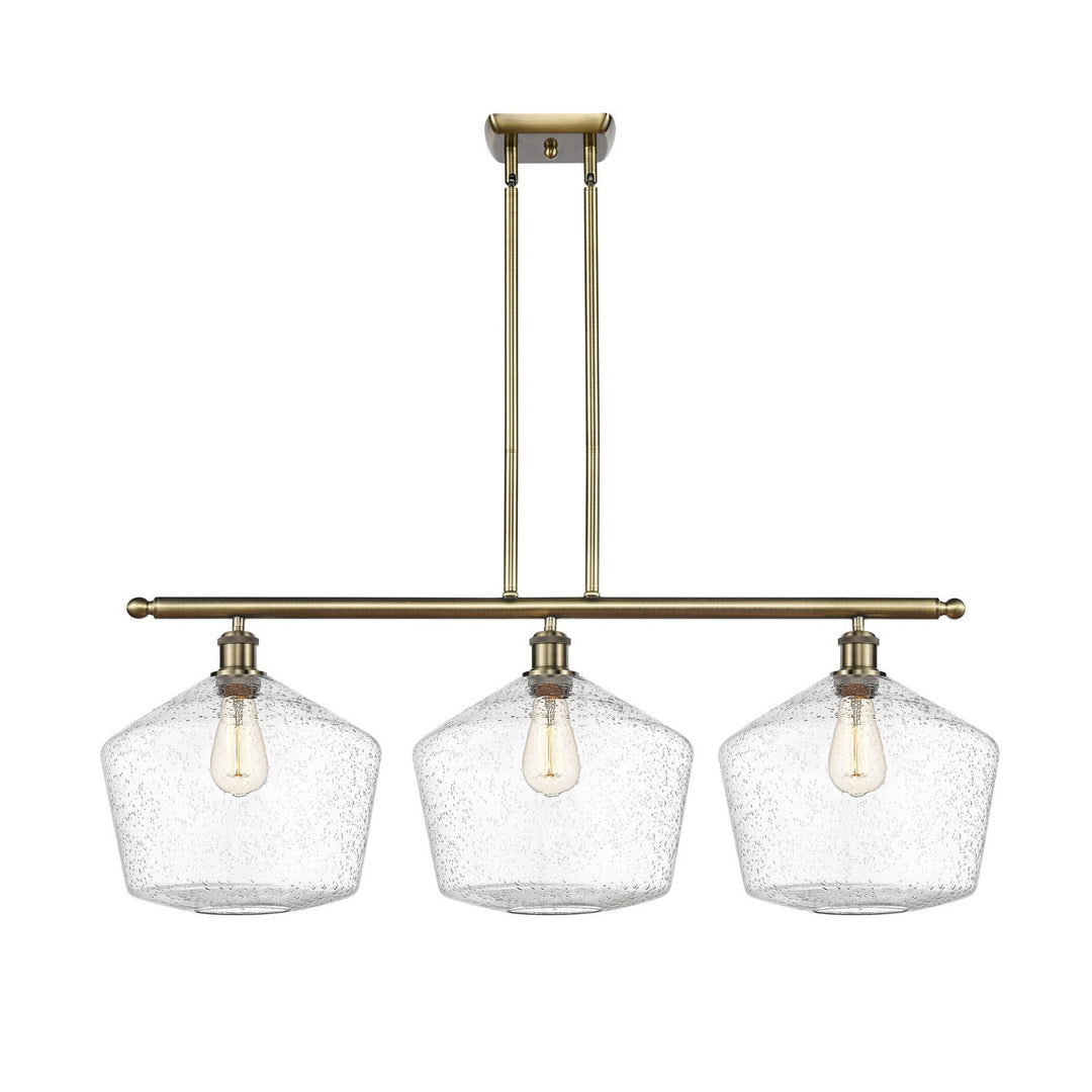 Innovations Ballston 516-3I-AB-G654-12-LED Pendant Light - Antique Brass