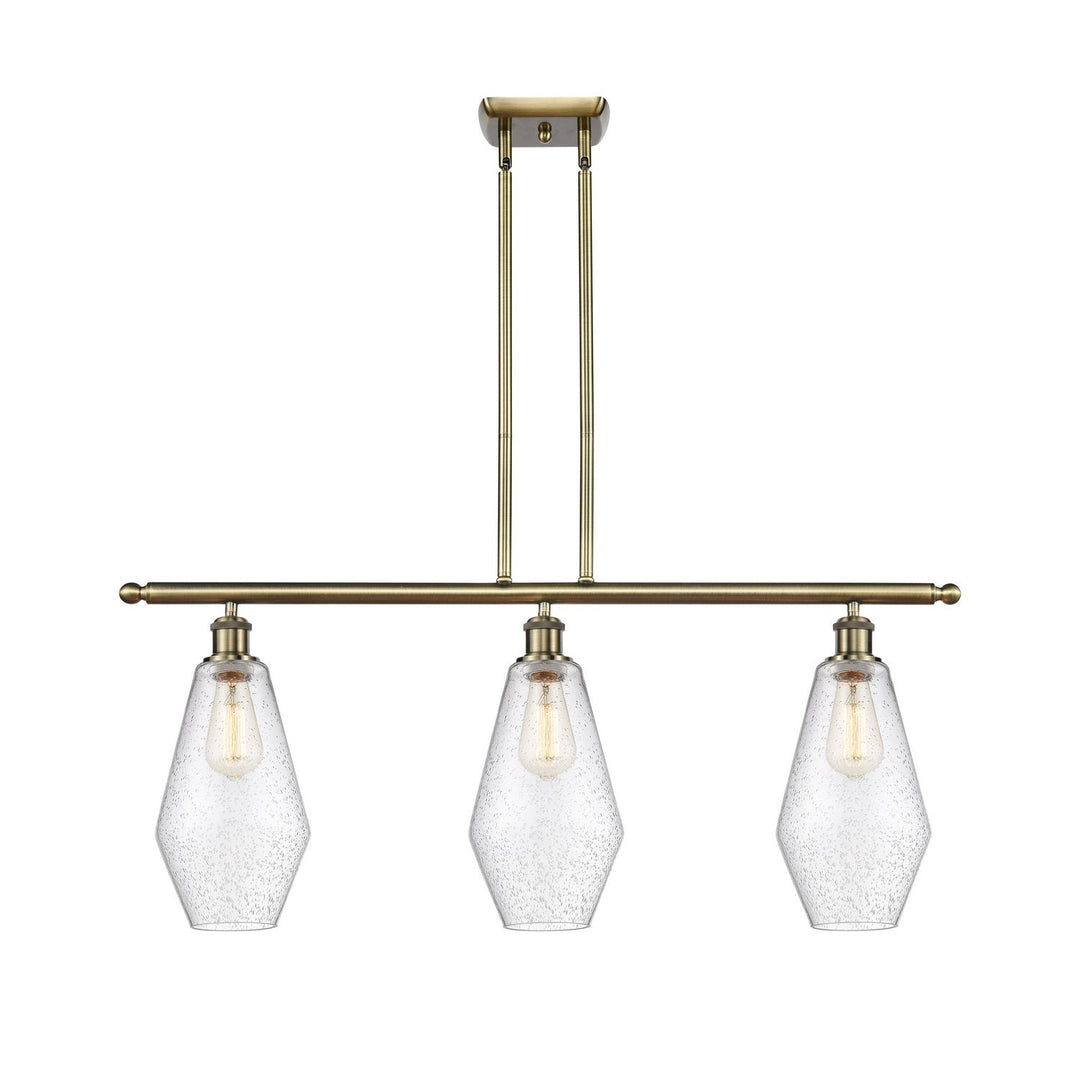 Innovations Ballston 516-3I-AB-G654-7 Pendant Light - Antique Brass