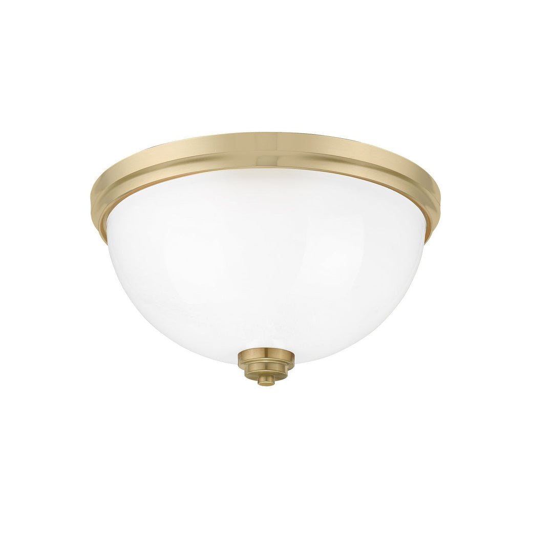 Toltec Flush Mounts 826-nab-1 Ceiling Light - New Age Brass