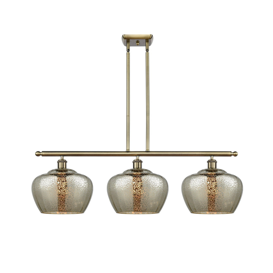 Innovations Ballston 516-3I-AB-G96-L Pendant Light - Antique Brass