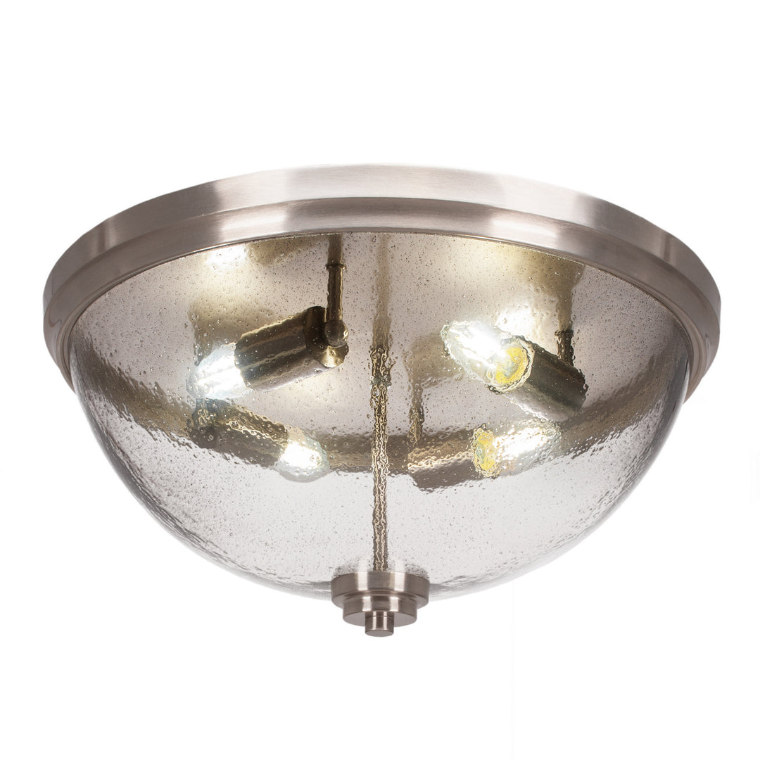 Toltec Flush Mounts 828-bn-2 Ceiling Light - Brushed Nickel