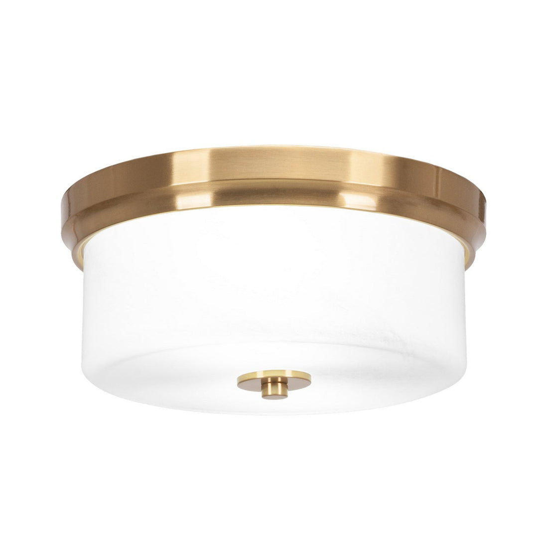 Toltec Flush Mounts 832-nab-1 Ceiling Light - New Age Brass