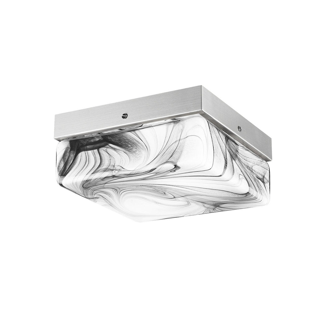 Toltec Flush Mounts 840-bn-9 Ceiling Light - Brushed Nickel