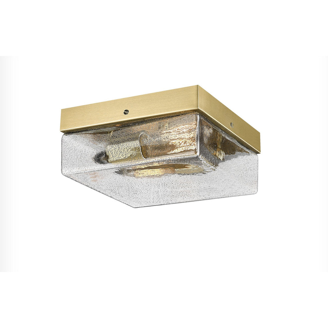 Toltec Flush Mounts 840-nab-2 Ceiling Light - New Age Brass