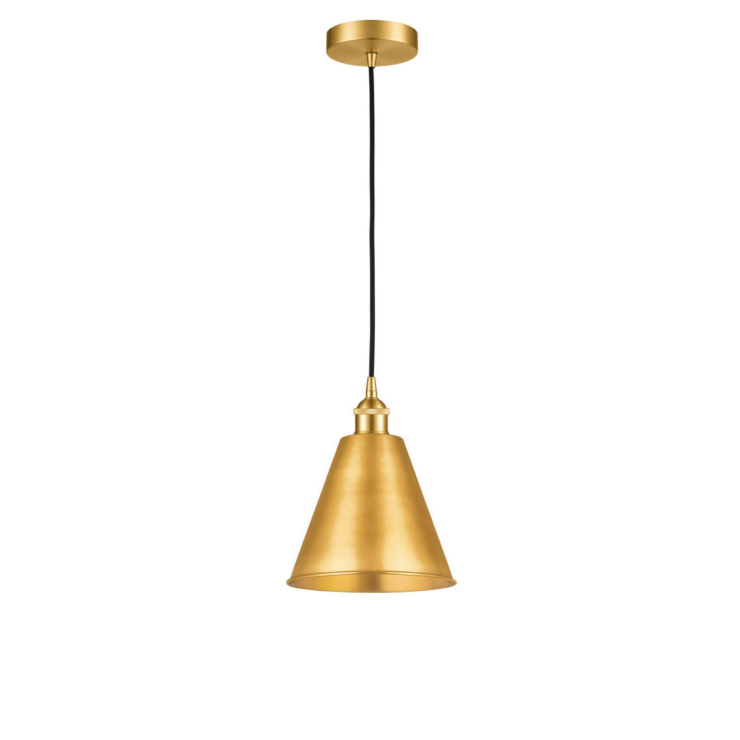 Innovations Edison 616-1P-SG-MBC-8-SG-LED Pendant Light - Satin Gold