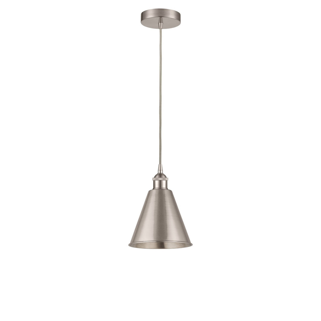 Innovations Edison 616-1P-SN-MBC-8-SN-LED Pendant Light - Brushed Satin Nickel