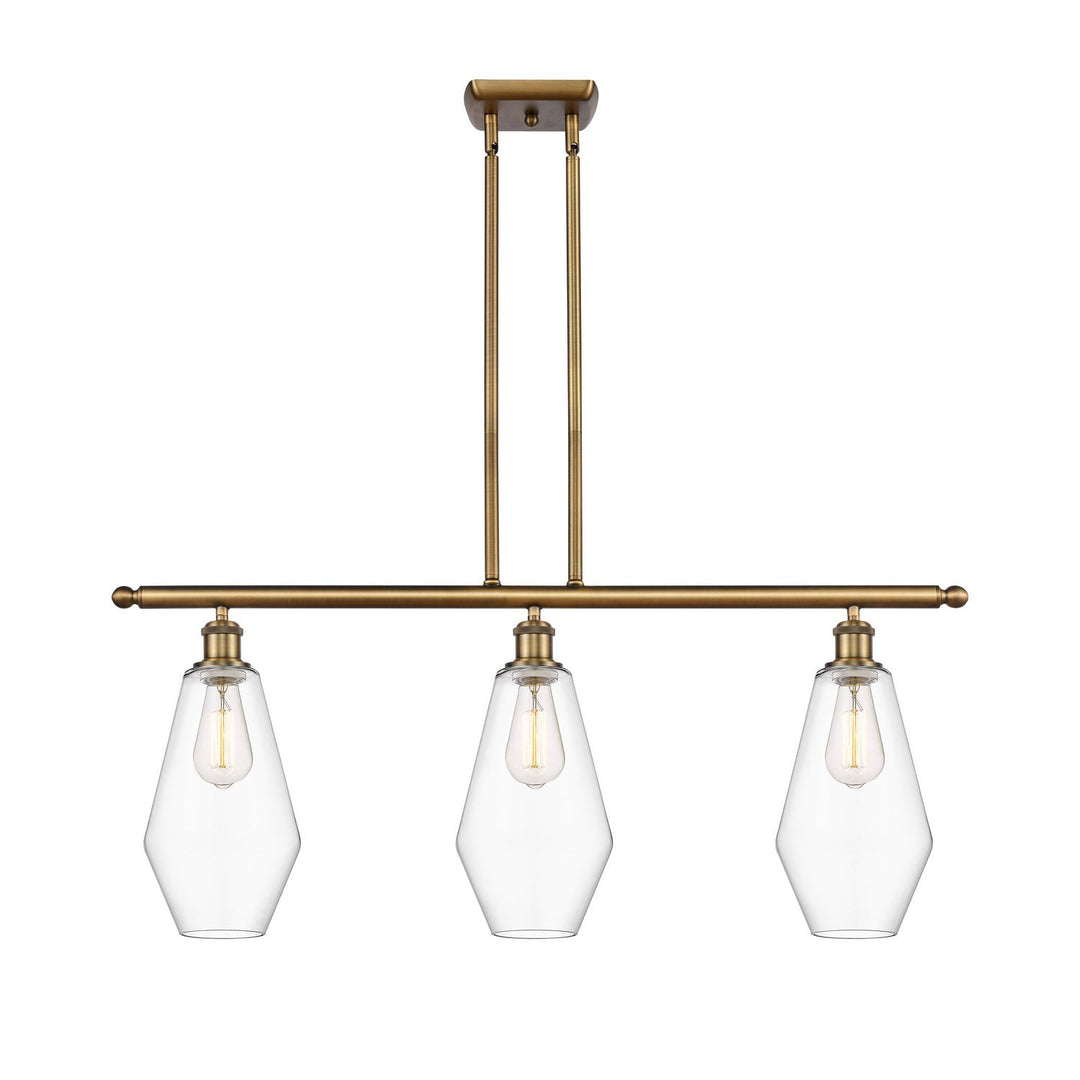 Innovations Ballston 516-3I-BB-G652-7-LED Pendant Light - Brushed Brass