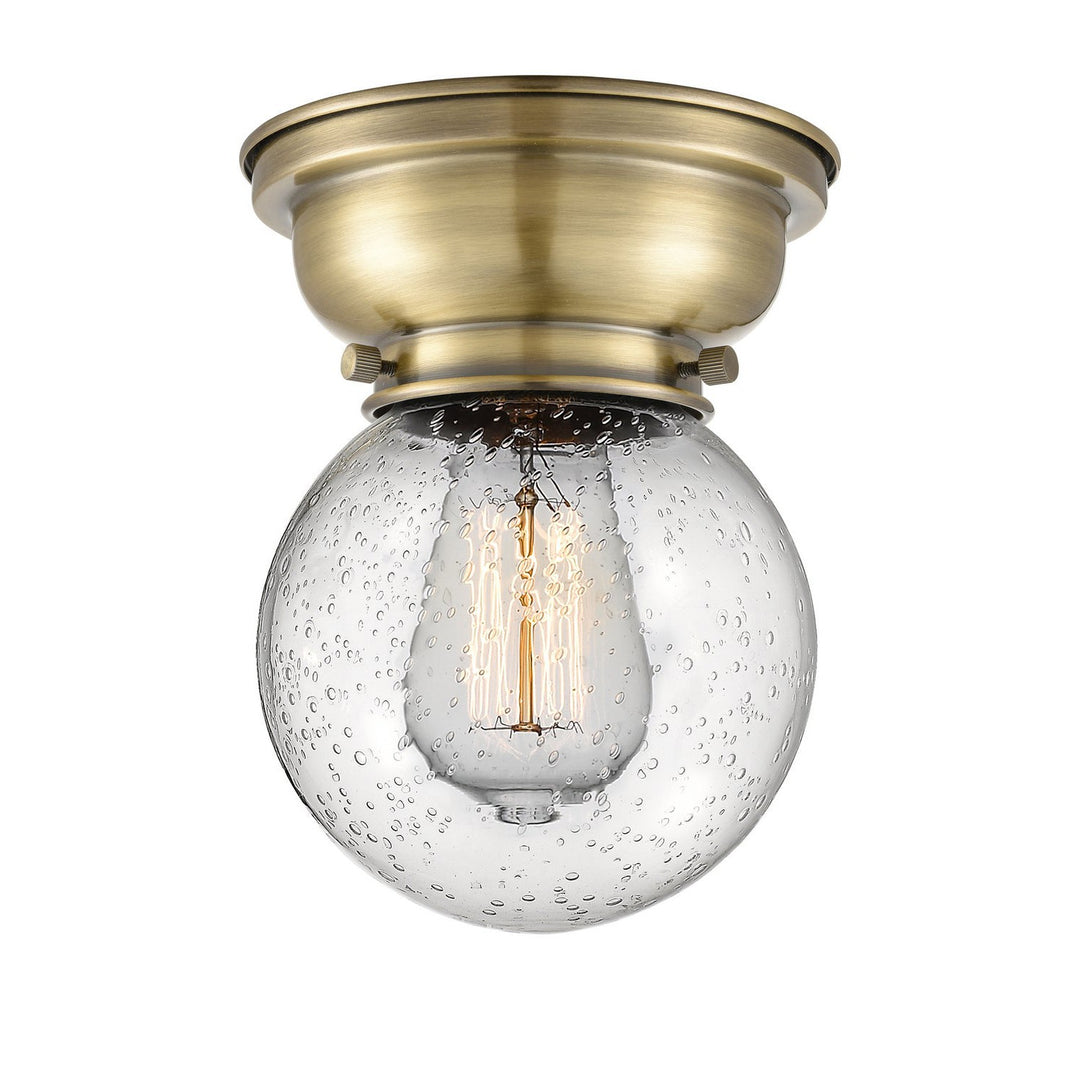 Innovations Aditi 623-1F-AB-G204-6-LED Ceiling Light - Antique Brass