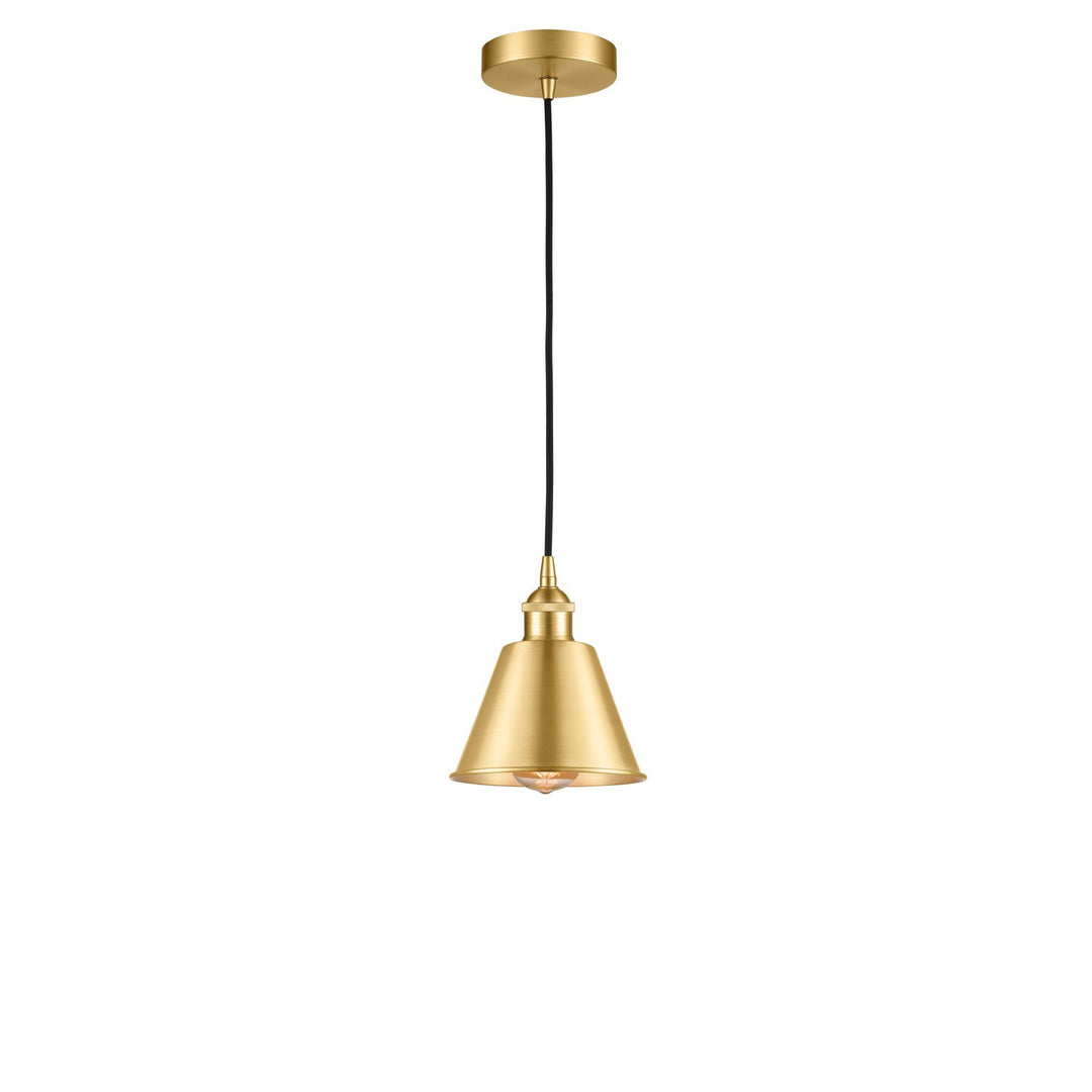 Innovations Edison 616-1P-SG-M8 Pendant Light - Satin Gold