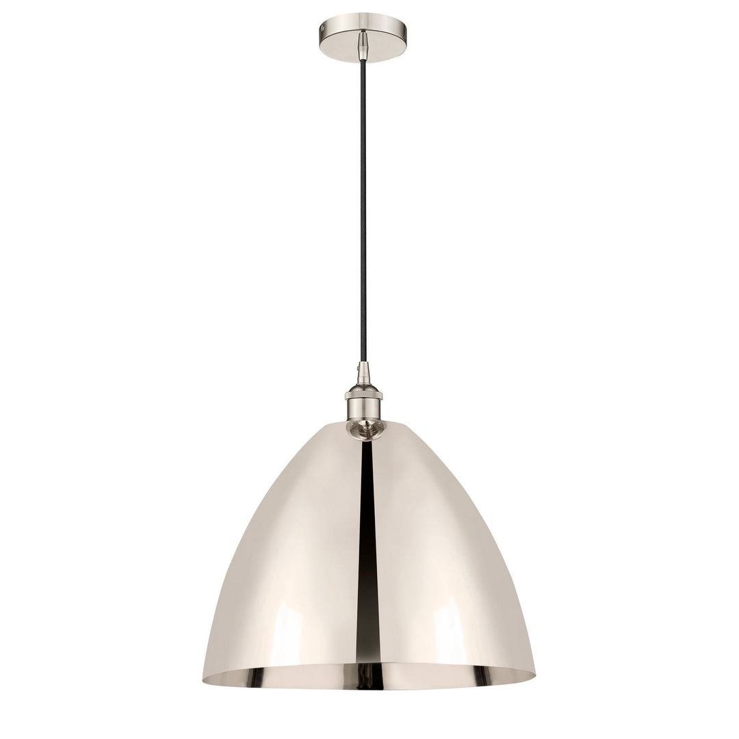 Innovations Edison 616-1P-PN-MBD-16-PN-LED Pendant Light - Polished Nickel