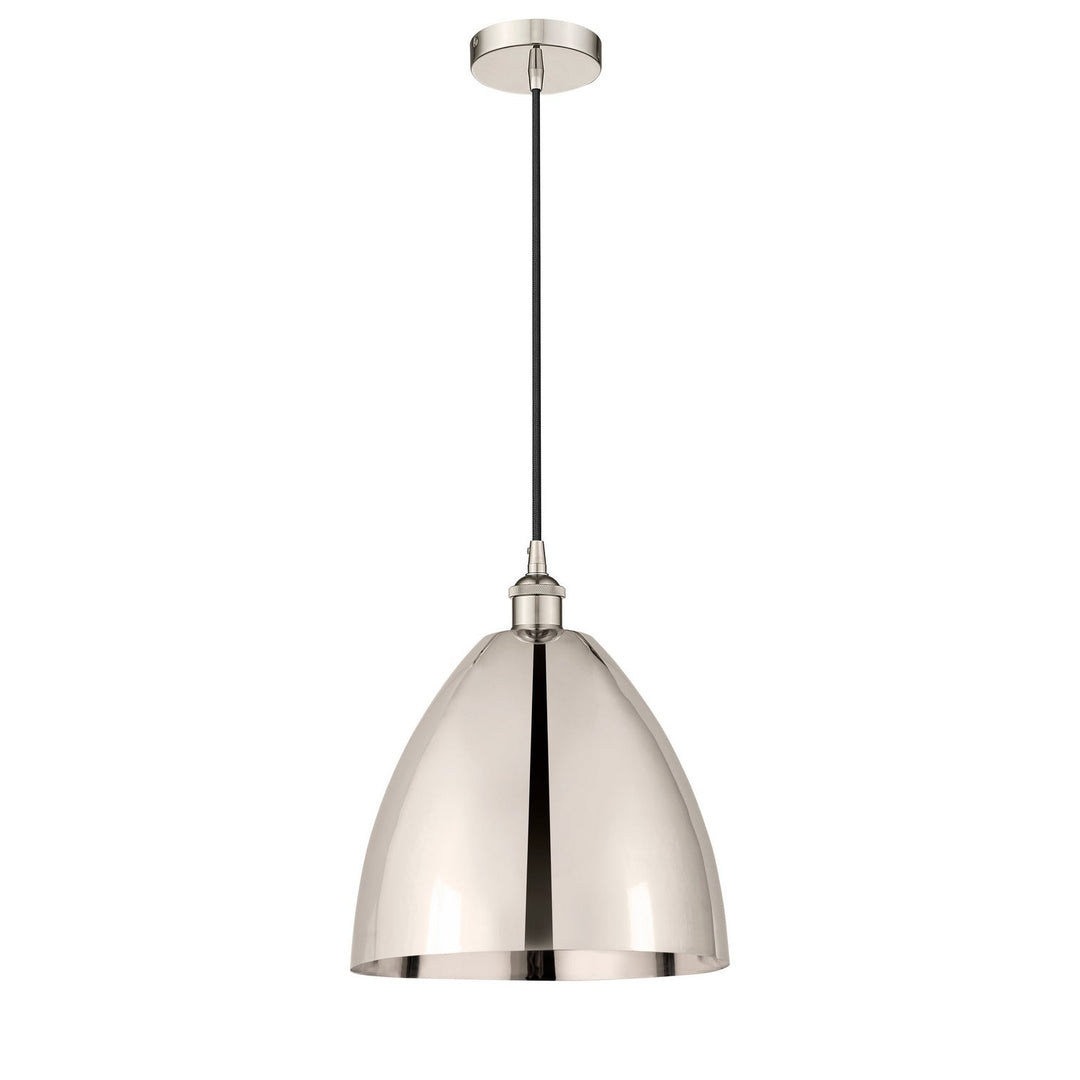 Innovations Edison 616-1P-PN-MBD-12-PN-LED Pendant Light - Polished Nickel