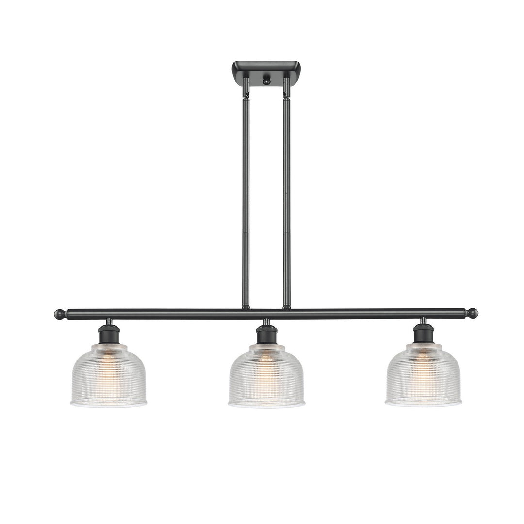Innovations Ballston 516-3I-BK-G412-LED Pendant Light - Matte Black