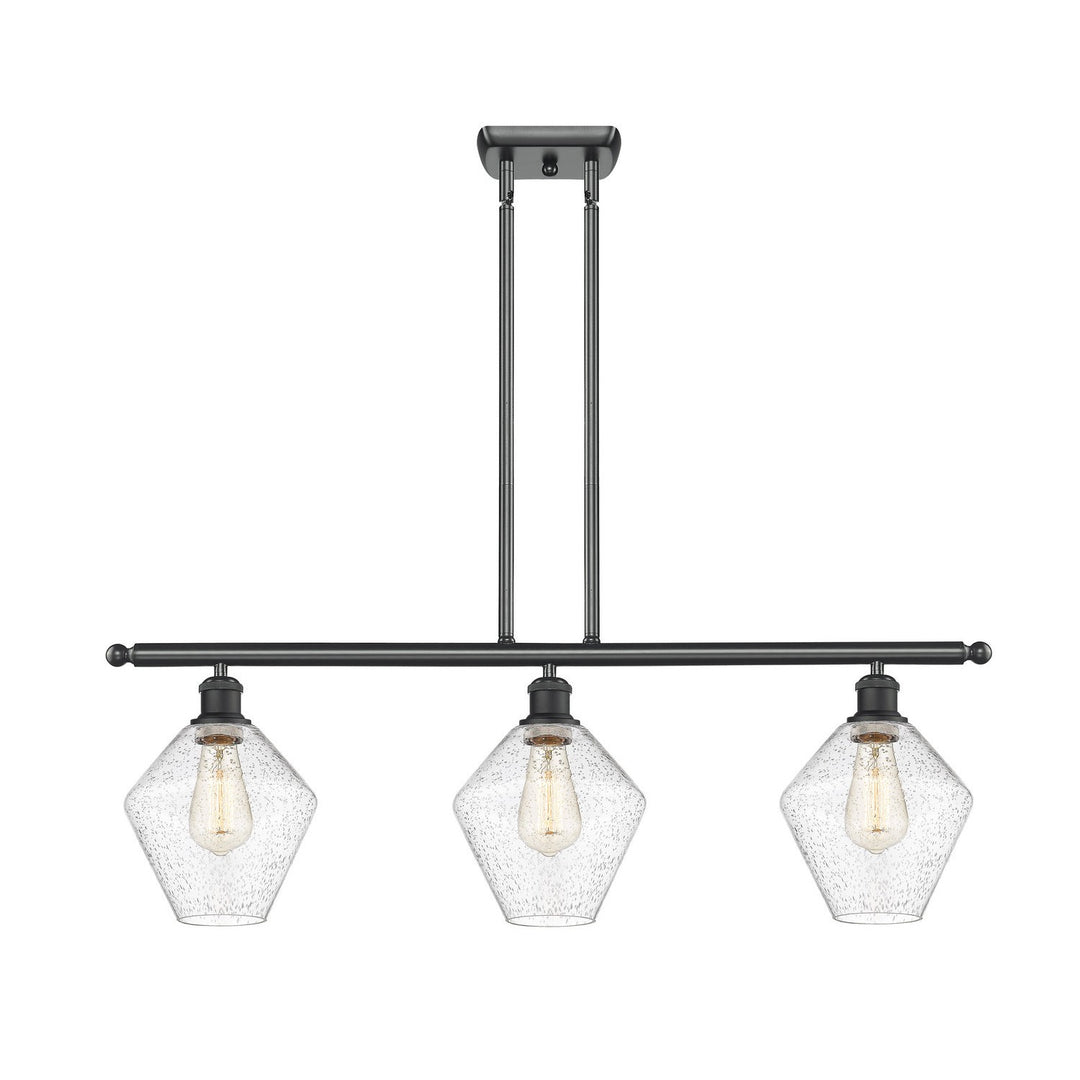 Innovations Ballston 516-3I-BK-G654-8-LED Pendant Light - Matte Black