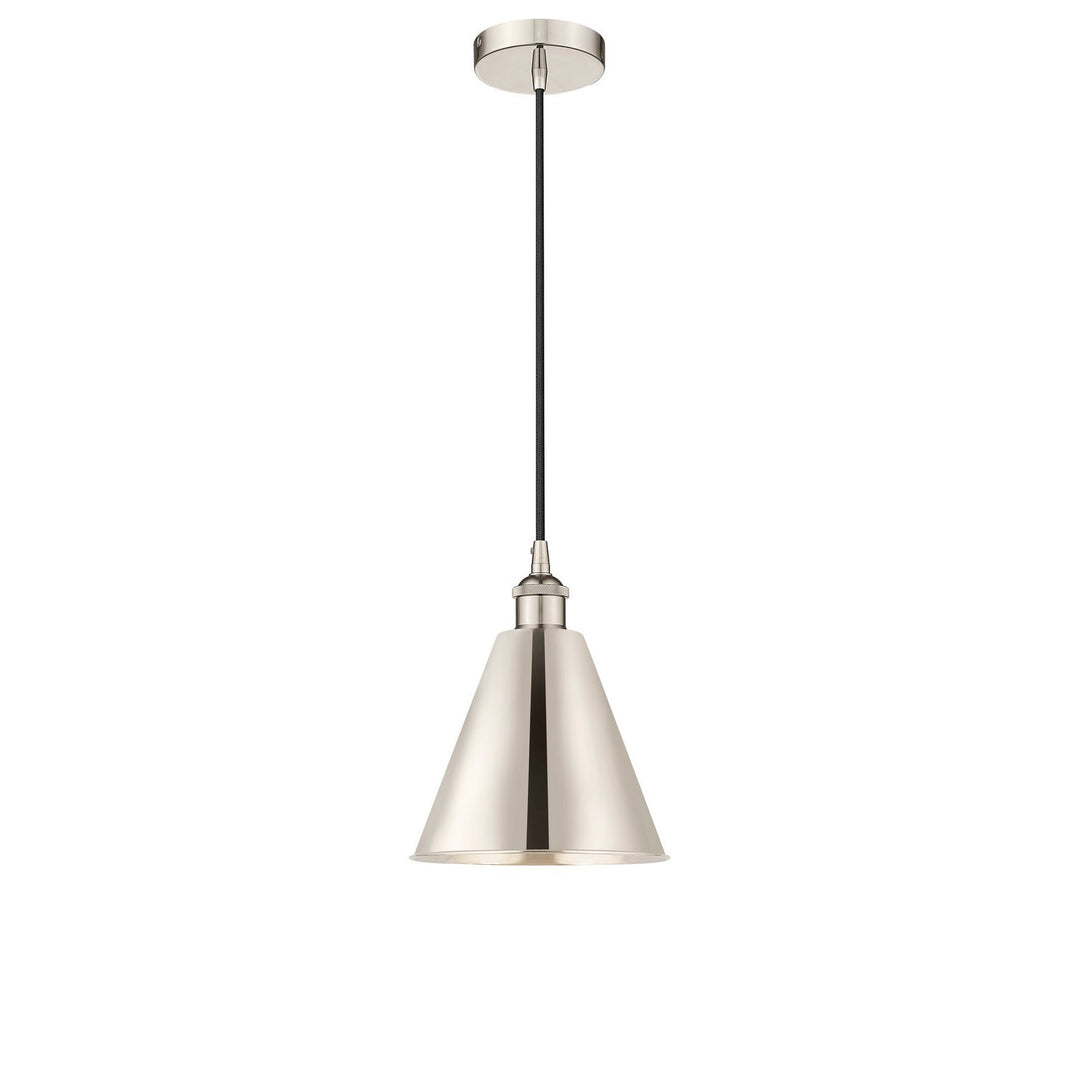 Innovations Edison 616-1P-PN-MBC-8-PN Pendant Light - Polished Nickel