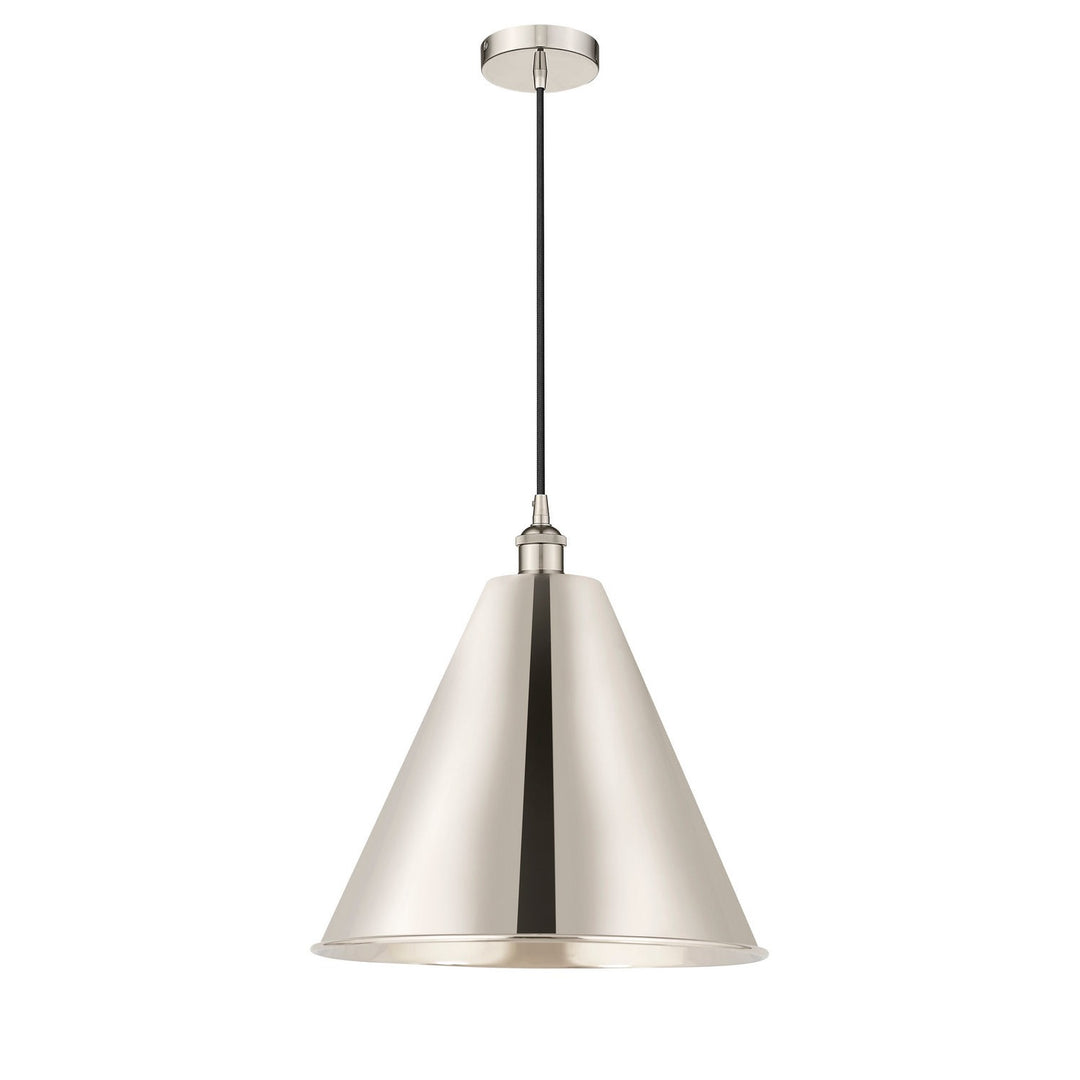 Innovations Edison 616-1P-PN-MBC-16-PN Pendant Light - Polished Nickel