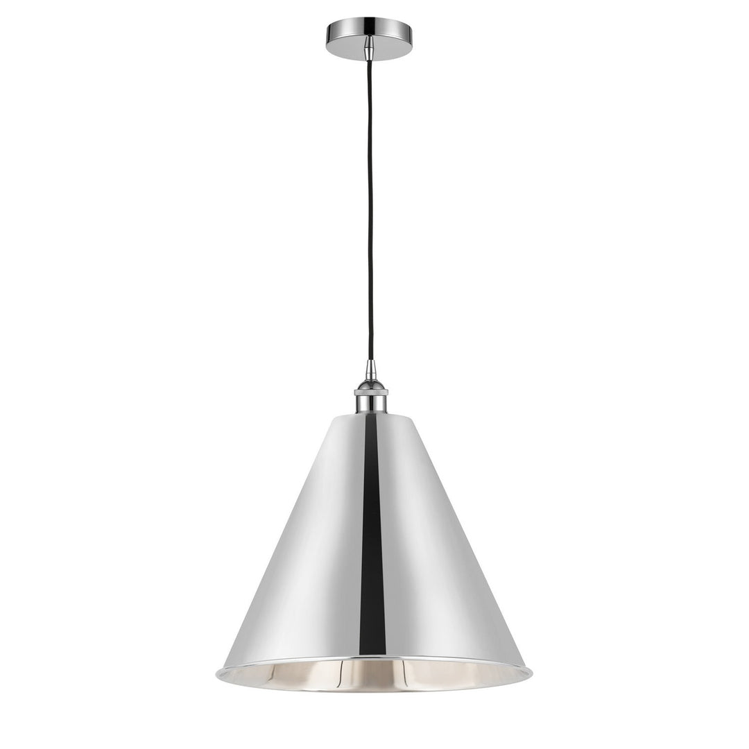 Innovations Edison 616-1P-PC-MBC-16-PC-LED Pendant Light - Polished Chrome