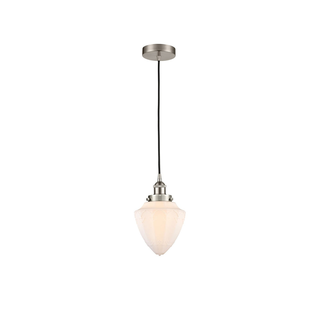 Innovations Edison 616-1PH-SN-G661-7-LED Pendant Light - Brushed Satin Nickel