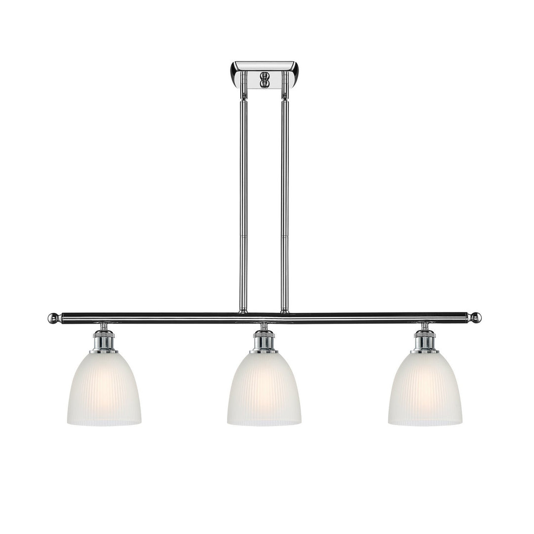 Innovations Ballston 516-3I-PC-G381 Pendant Light - Polished Chrome