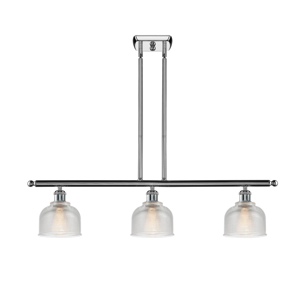 Innovations Ballston 516-3I-PC-G412 Pendant Light - Polished Chrome