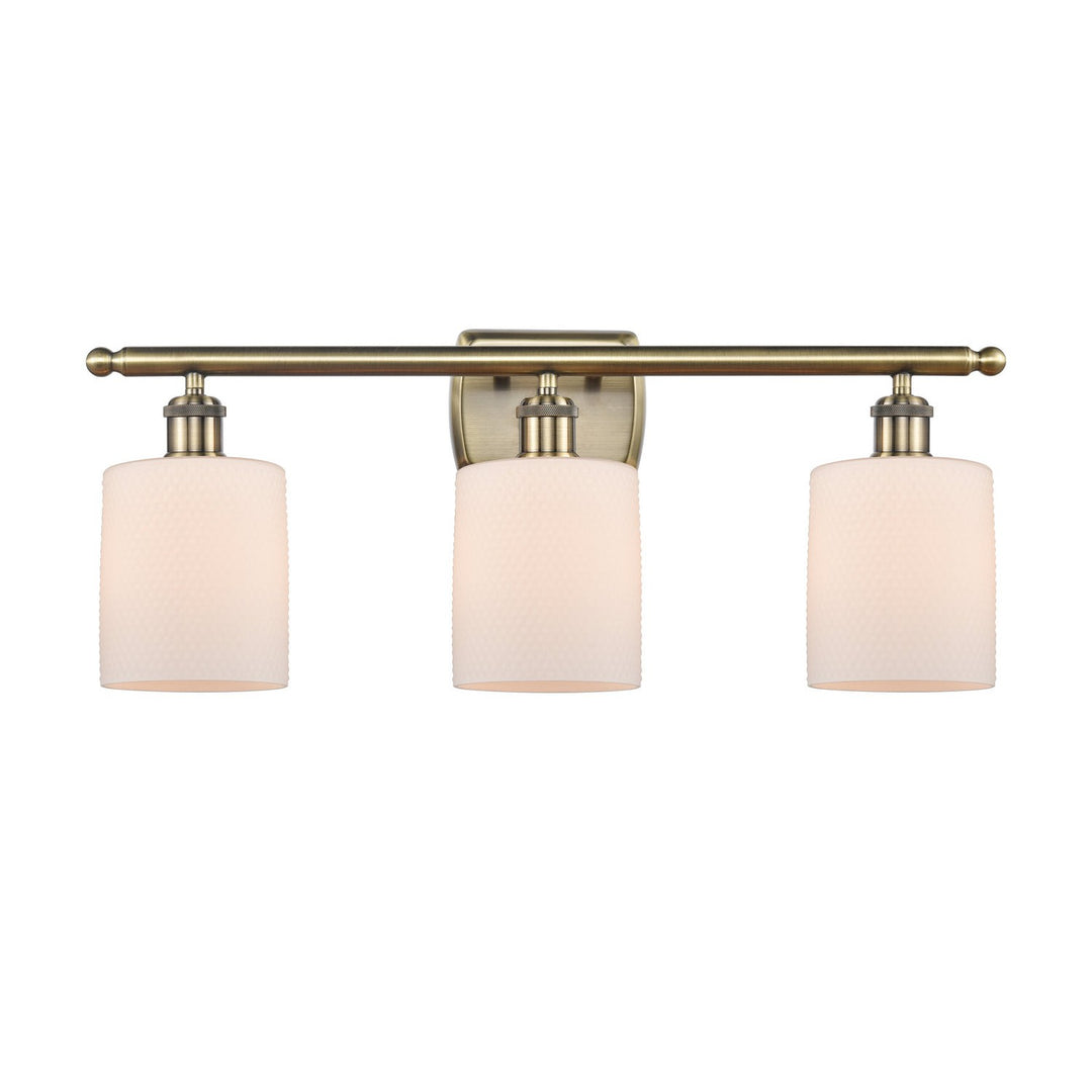 Innovations Ballston 516-3W-AB-G111-LED Bath Vanity Light 26 in. wide - Antique Brass