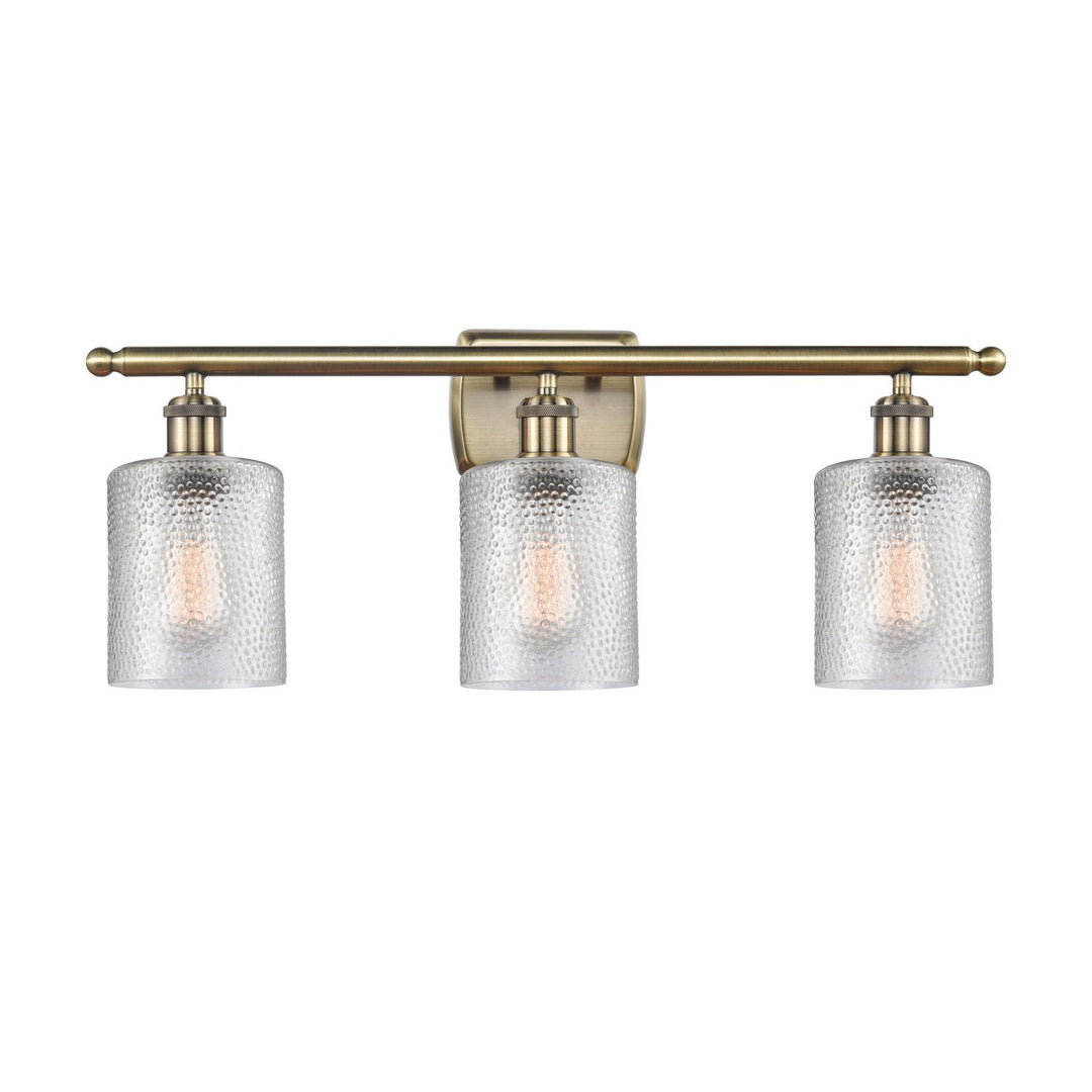 Innovations Ballston 516-3W-AB-G112-LED Bath Vanity Light 26 in. wide - Antique Brass