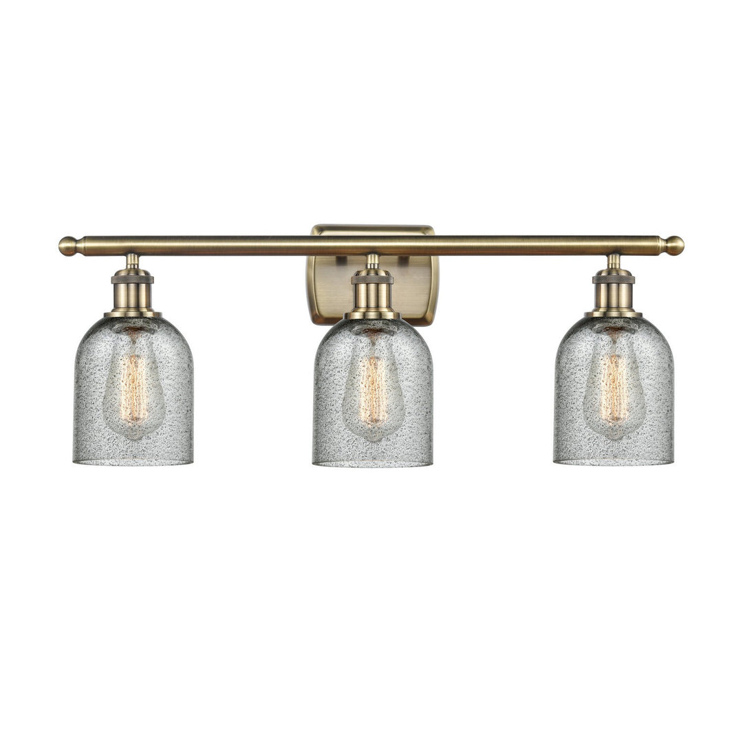 Innovations Ballston 516-3W-AB-G257-LED Bath Vanity Light 26 in. wide - Antique Brass