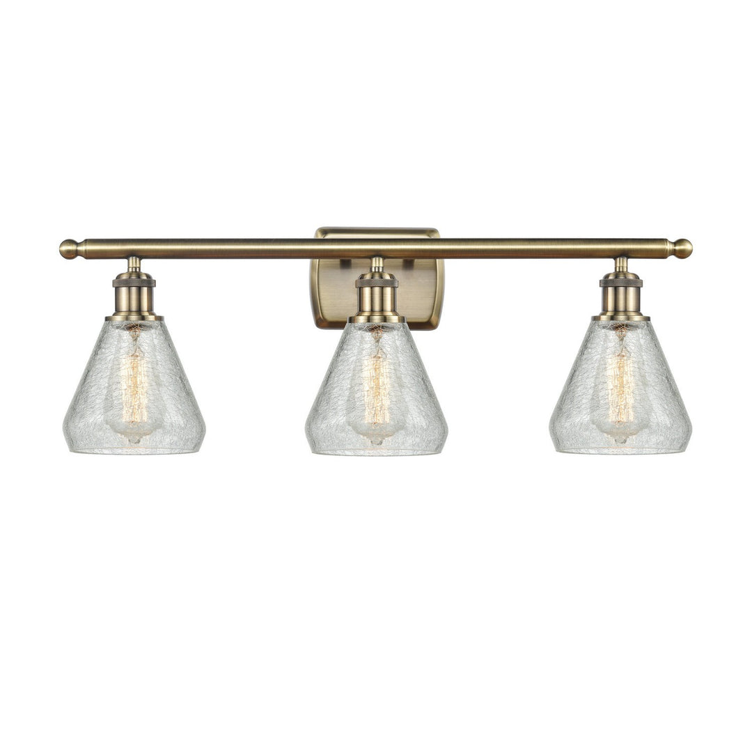 Innovations Ballston 516-3W-AB-G275-LED Bath Vanity Light 26 in. wide - Antique Brass