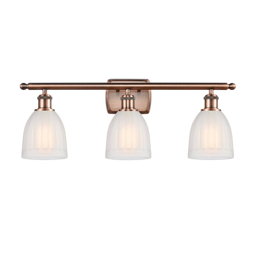 Innovations Ballston 516-3W-AC-G441 Bath Vanity Light 26 in. wide - Antique Copper