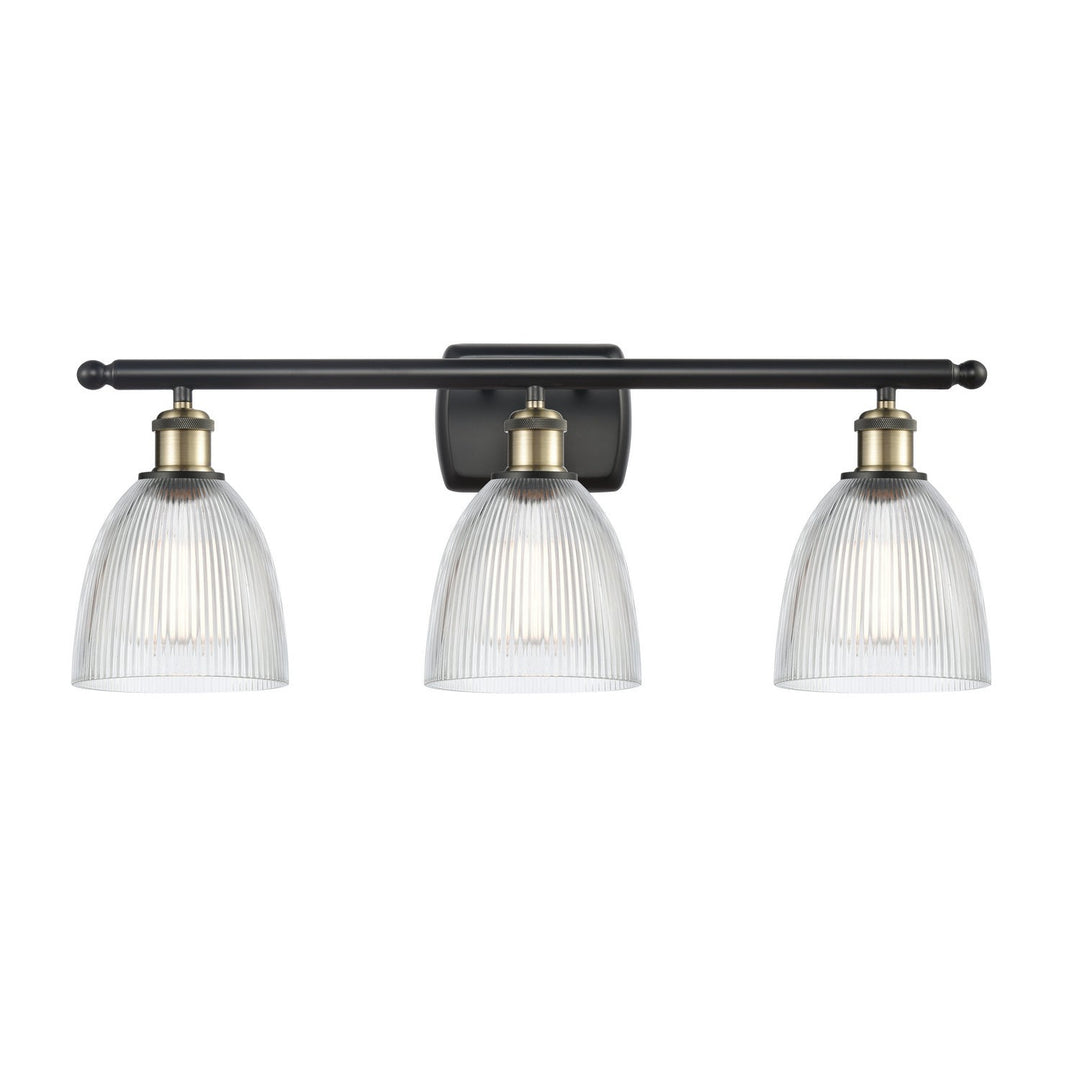 Innovations Ballston 516-3W-BAB-G382-LED Bath Vanity Light 26 in. wide - Black Antique Brass