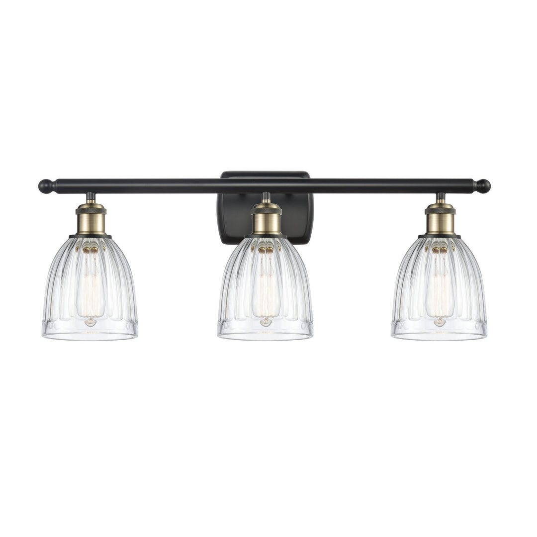Innovations Ballston 516-3W-BAB-G442-LED Bath Vanity Light 26 in. wide - Black Antique Brass