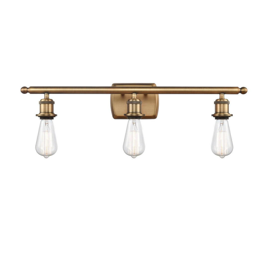 Innovations Ballston 516-3W-BB Bath Vanity Light 26 in. wide - Brushed Brass