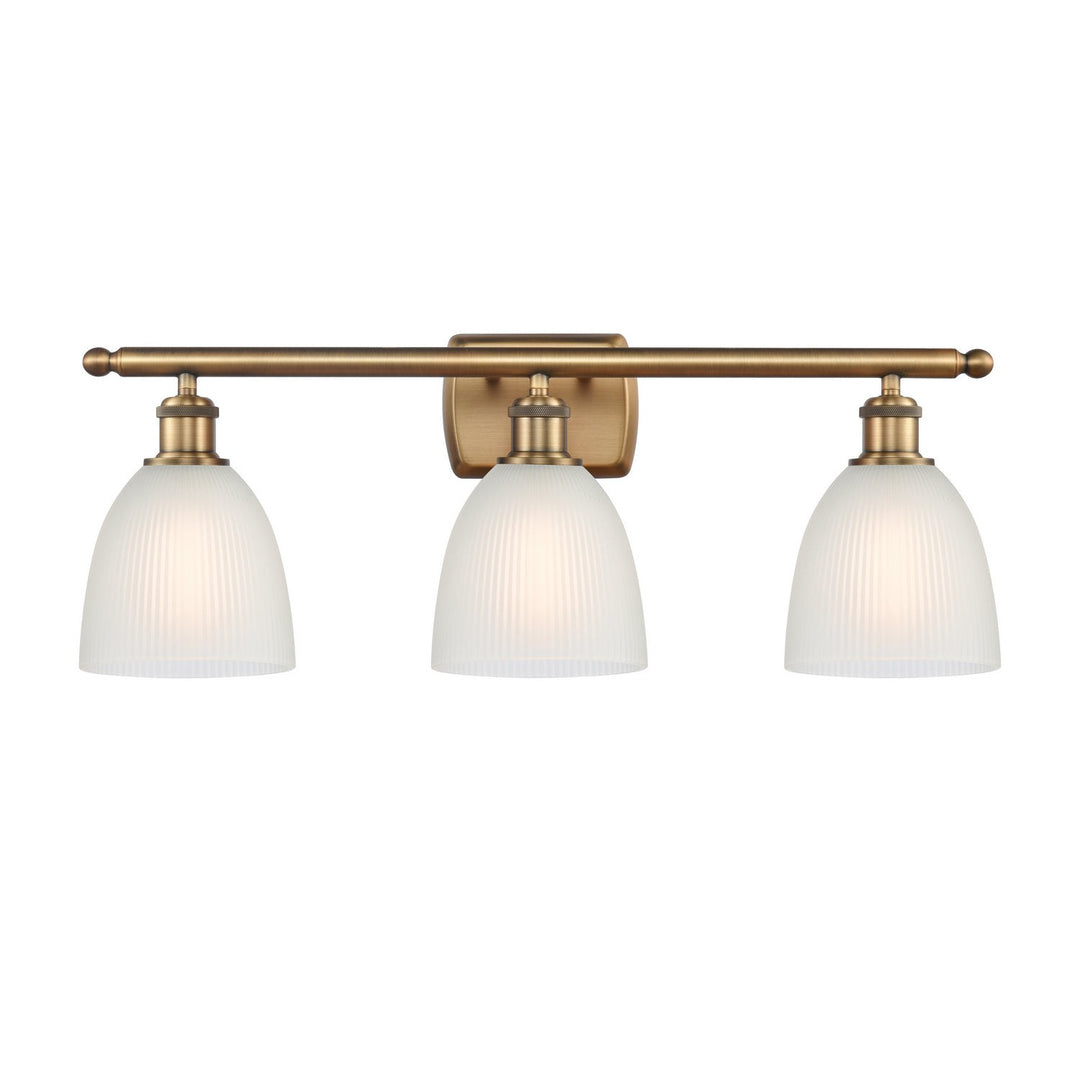 Innovations Ballston 516-3W-BB-G381 Bath Vanity Light 26 in. wide - Brushed Brass