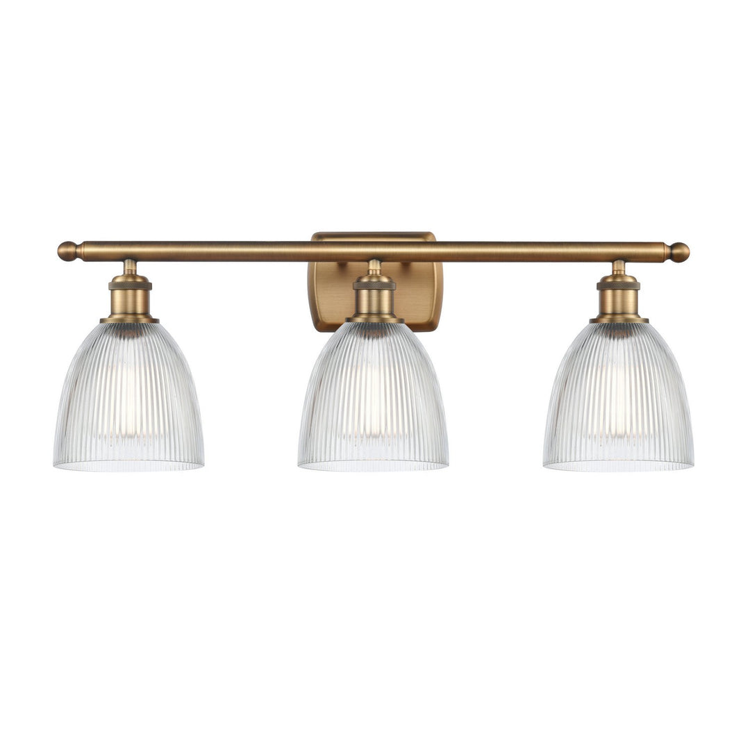 Innovations Ballston 516-3W-BB-G382 Bath Vanity Light 26 in. wide - Brushed Brass