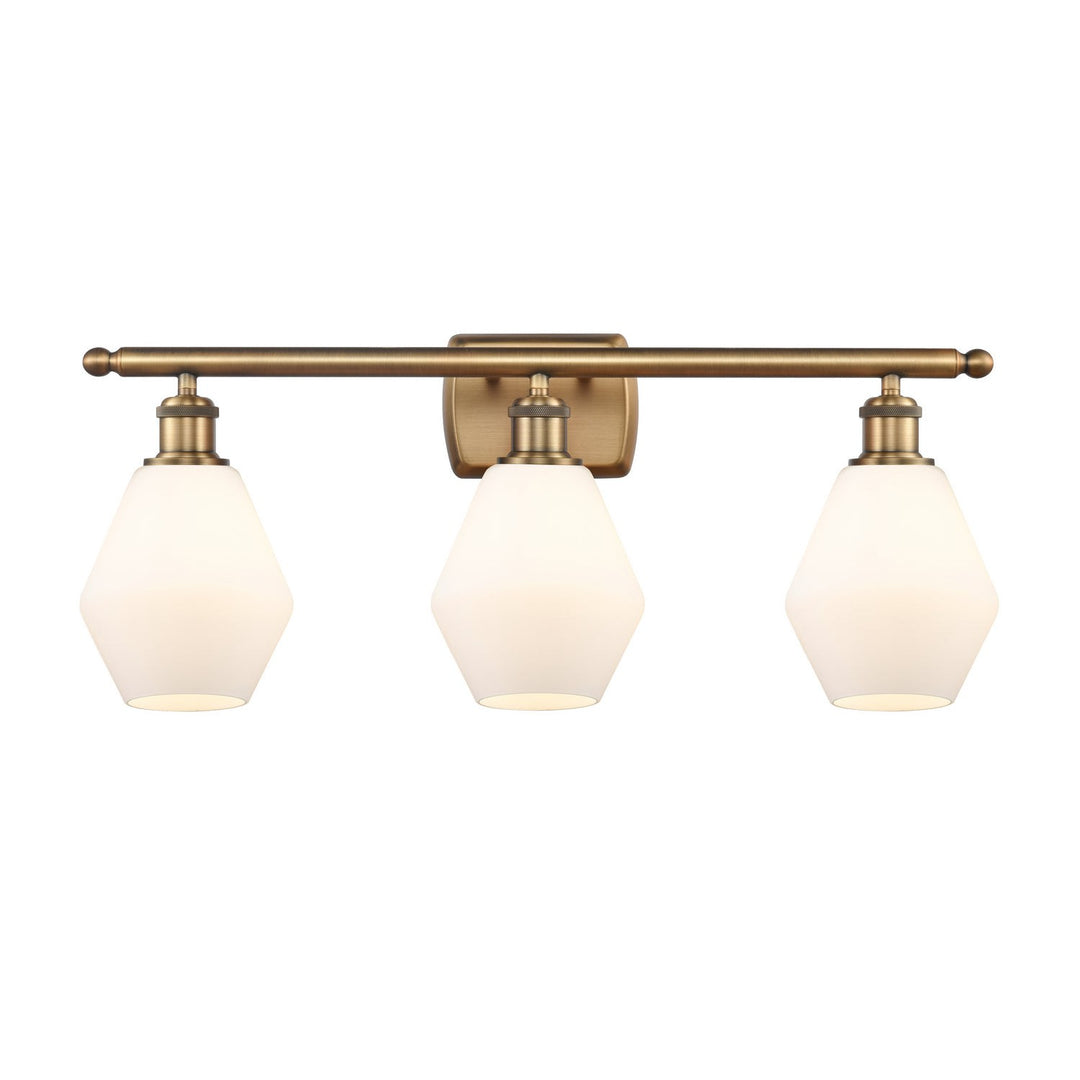 Innovations Ballston 516-3W-BB-G651-6 Bath Vanity Light 26 in. wide - Brushed Brass