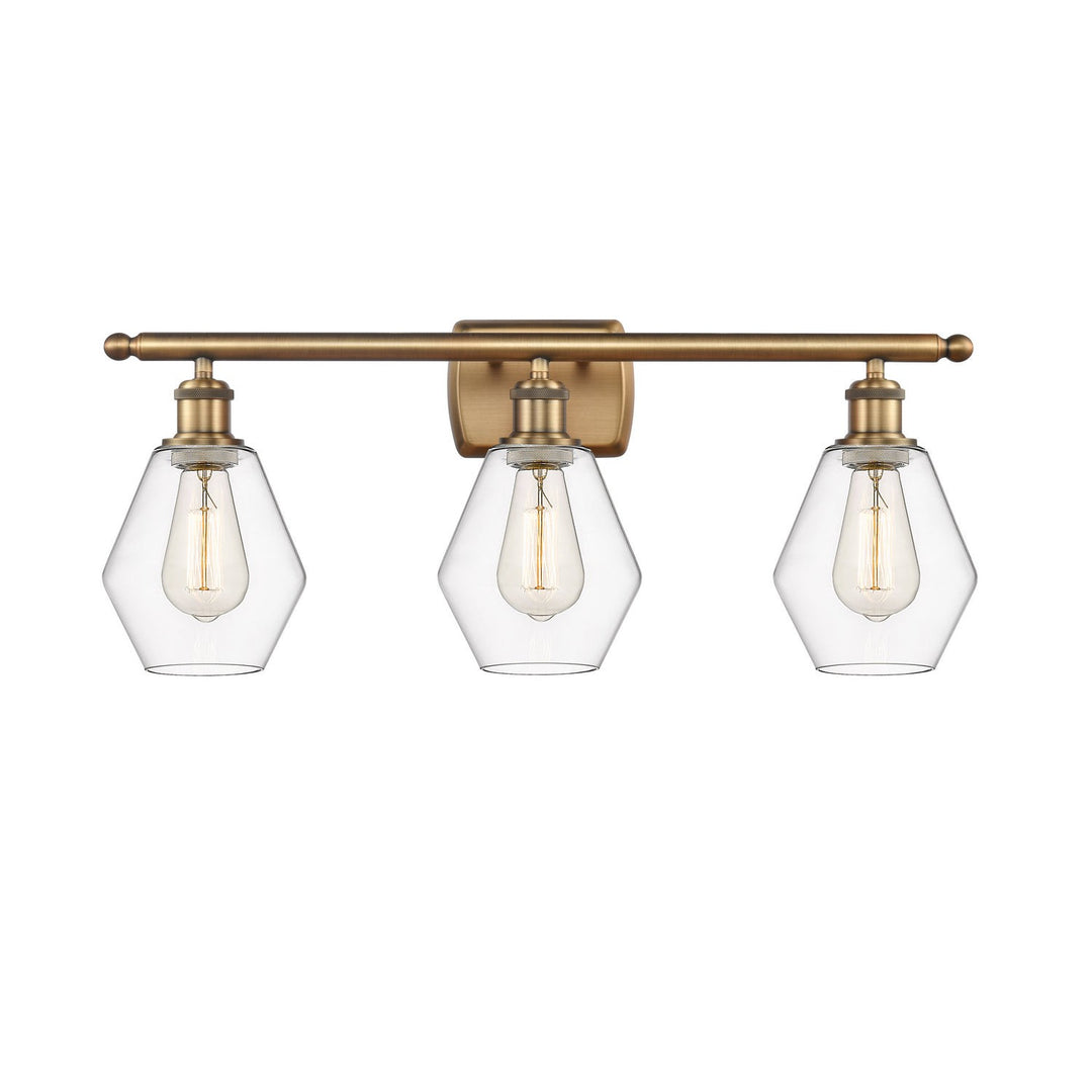 Innovations Ballston 516-3W-BB-G652-6 Bath Vanity Light 26 in. wide - Brushed Brass